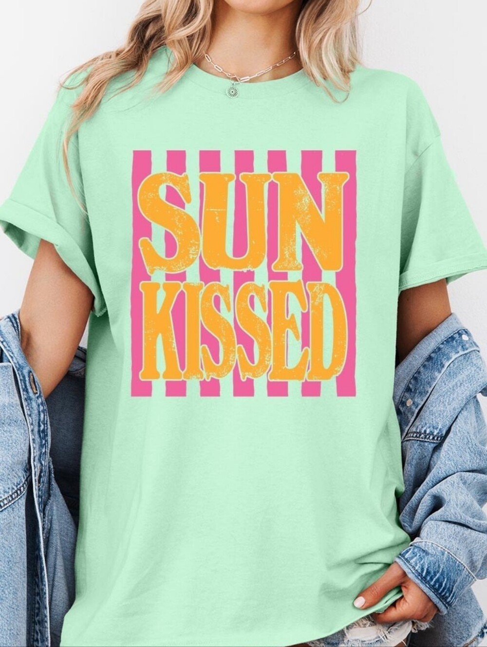 231 | Mint Sun Kissed Graphic Tee